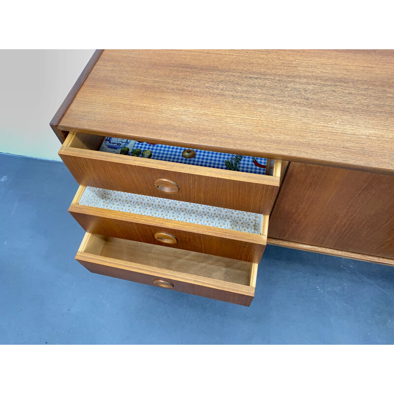 Vintage teak sideboard by Bartels, Germany 1960s