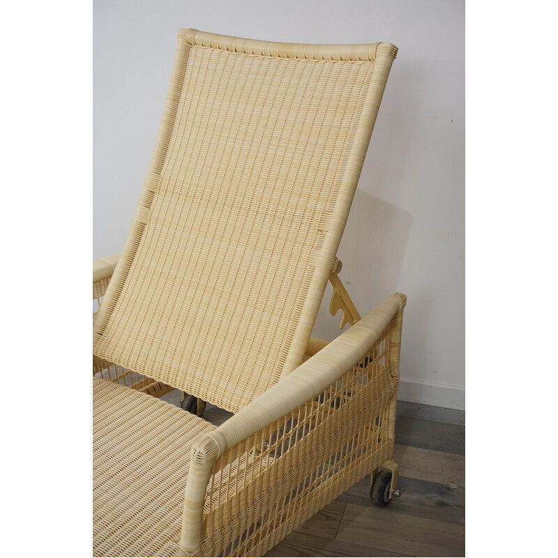 Paire de fauteuil lounge vintage ou bains de soleil relax