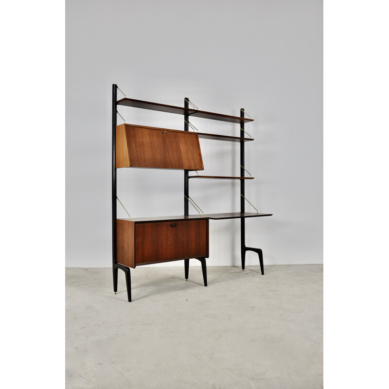 Vintage Wall Unit by Louis van Teeffelen for WéBé 1960s