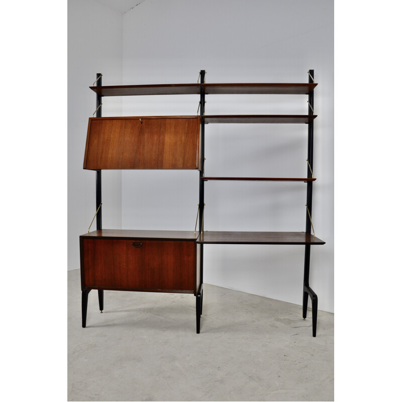 Vintage Wall Unit by Louis van Teeffelen for WéBé 1960s