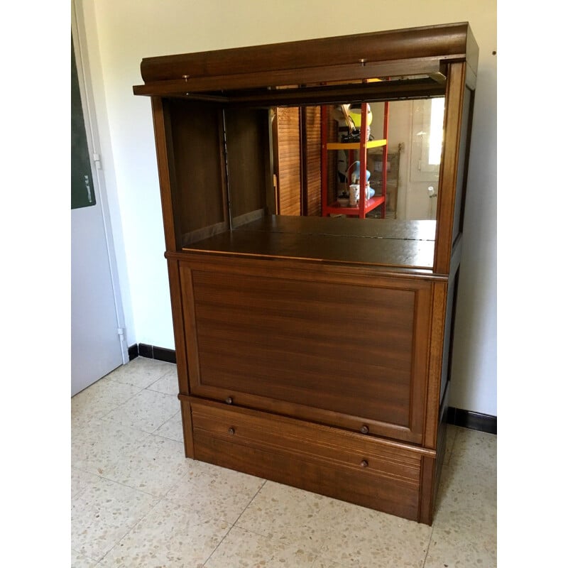 Vintage bookcase MD 1950s