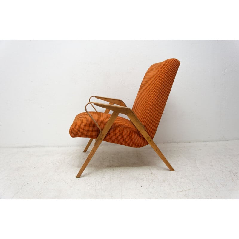 Vintage bentwood armchairs by František Jirák for Tatra nábytok, Czechoslovakia 1960s