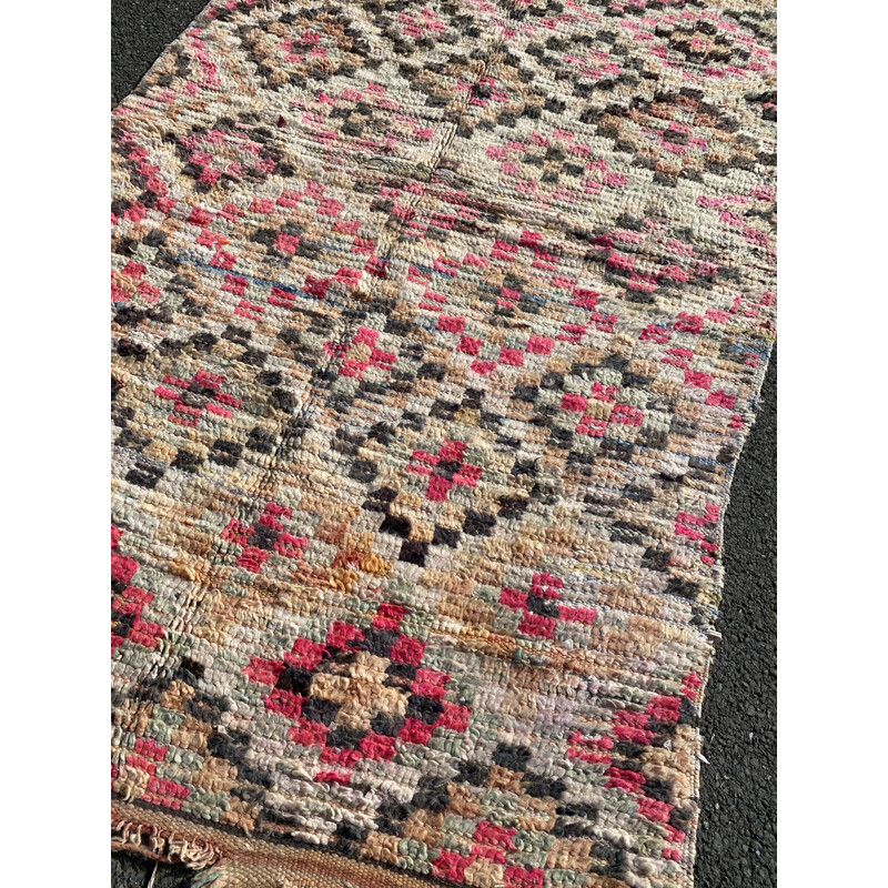 Vintage carpet Berbere Boujaad