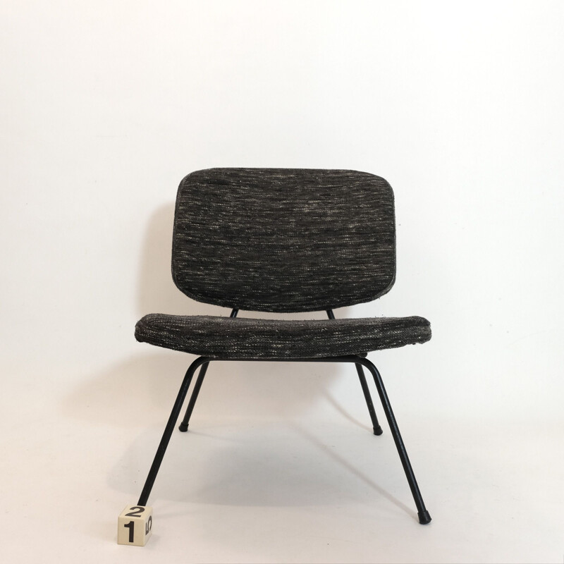 Pair of vintage fireside chair CM 190 by Pierre Paulin for Thonet 1960s