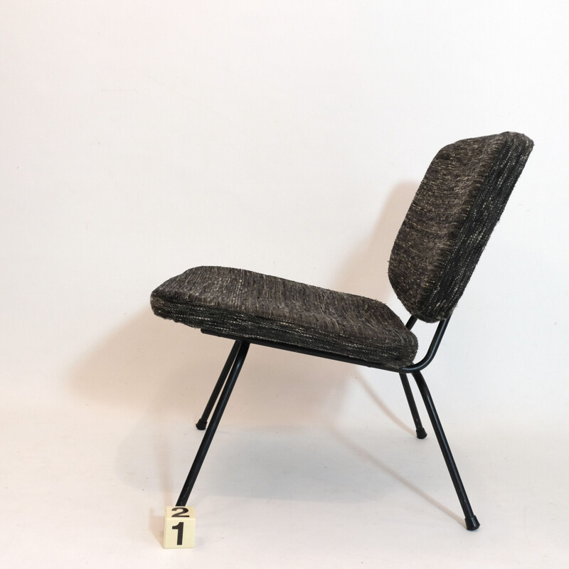 Pair of vintage fireside chair CM 190 by Pierre Paulin for Thonet 1960s