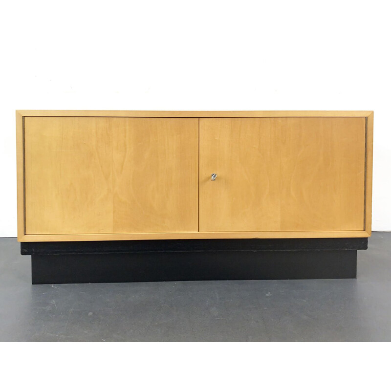 Vintage maple sideboard model Mira by Werner Buchser for WK Möbel, Germany 1950