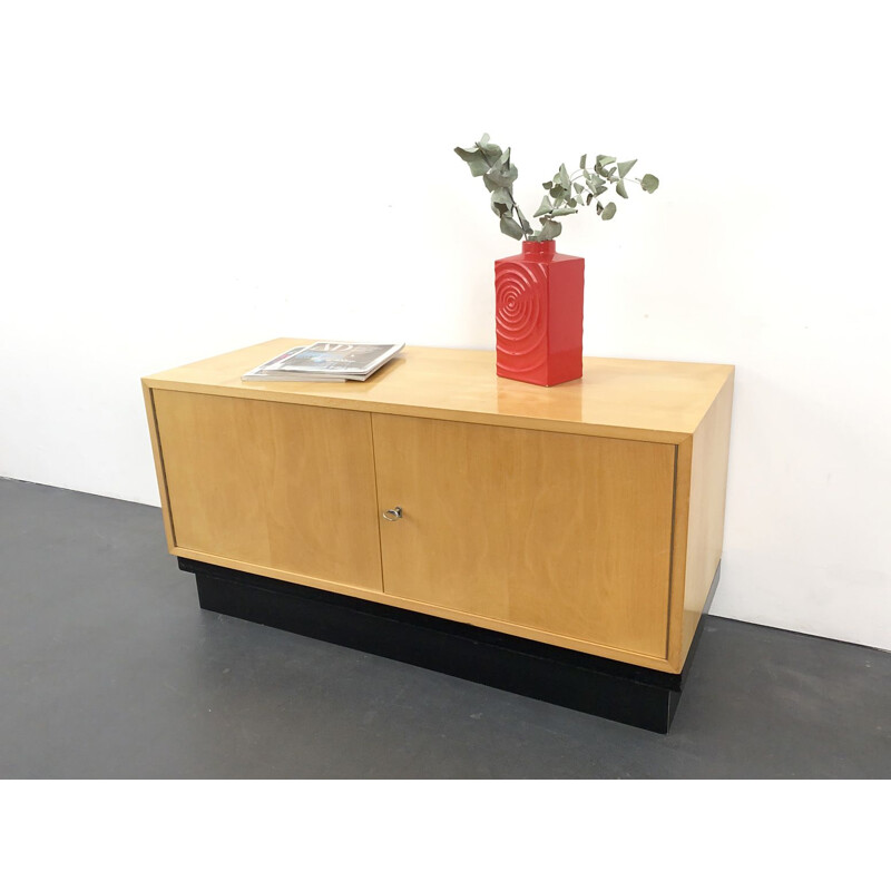 Vintage maple sideboard model Mira by Werner Buchser for WK Möbel, Germany 1950