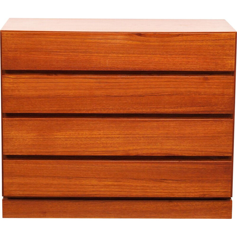 Vintage teak chest of drawers Arne Wahl Iversen for Vinde Møbelfabrik