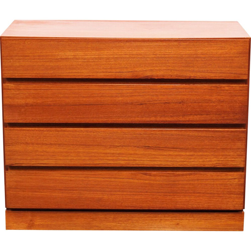 Vintage Arne Wahl Iversen Teak Chest of Drawers