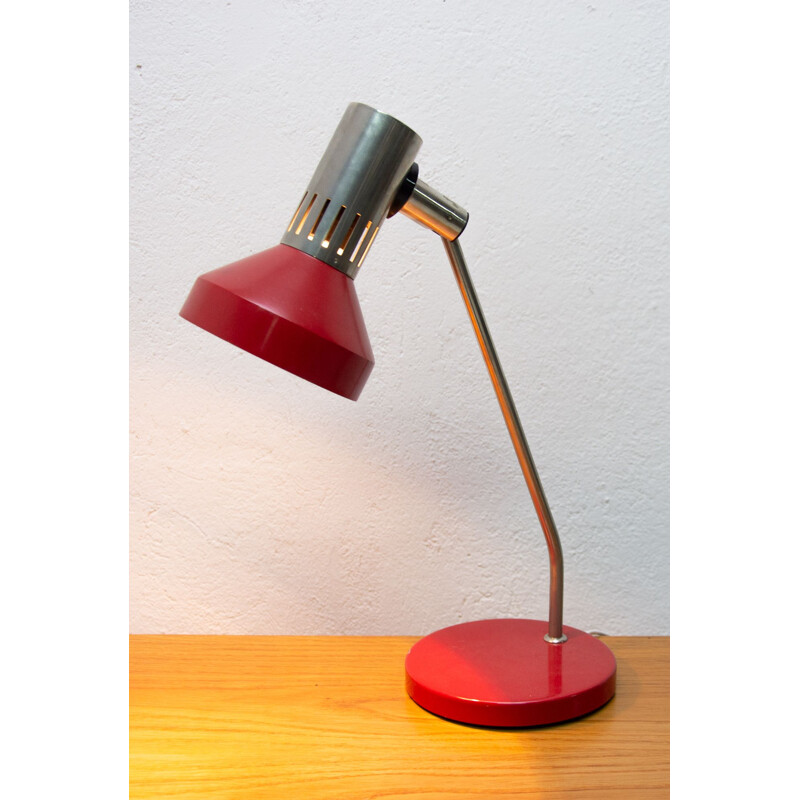 Lampe de bureau vintage par Josef Hurka pour Napako 1960