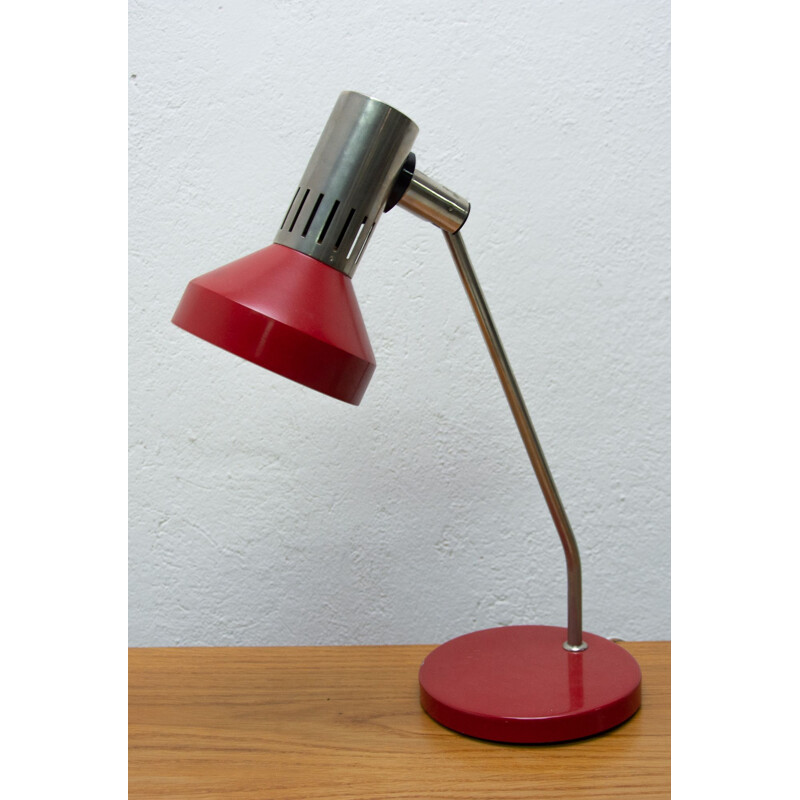 Lámpara de escritorio vintage de Josef Hurka para Napako 1960