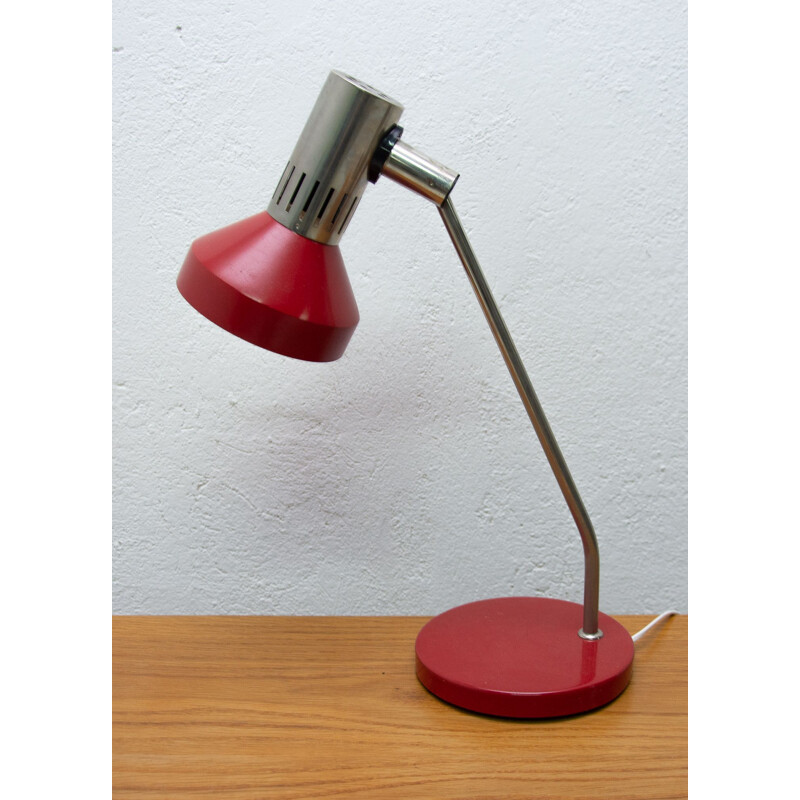Lampe de bureau vintage par Josef Hurka pour Napako 1960