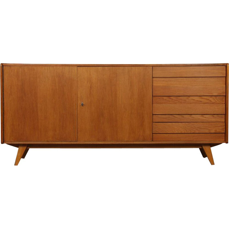 Vintage chest of drawers by Jiroutek for Interier Praha model U-460, 1960s