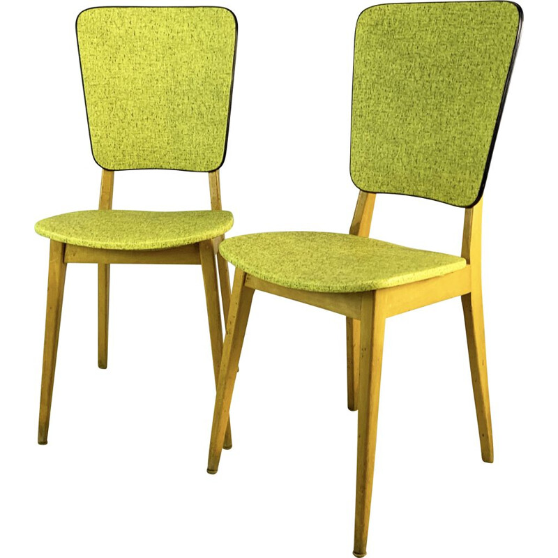 Pair of vintage Cafe Chairs, French 1960s