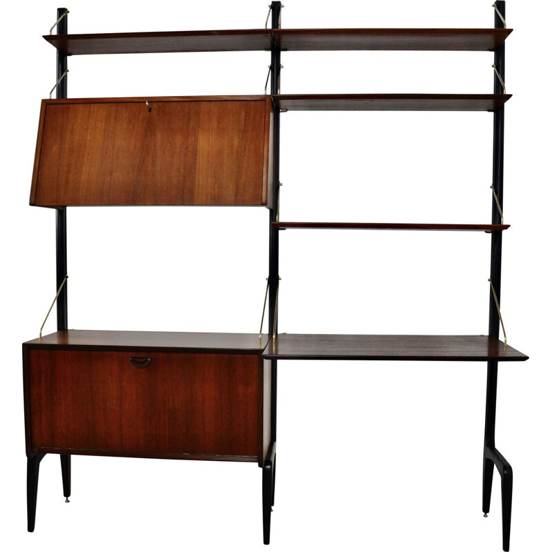 Vintage Wall Unit by Louis van Teeffelen for WéBé 1960s