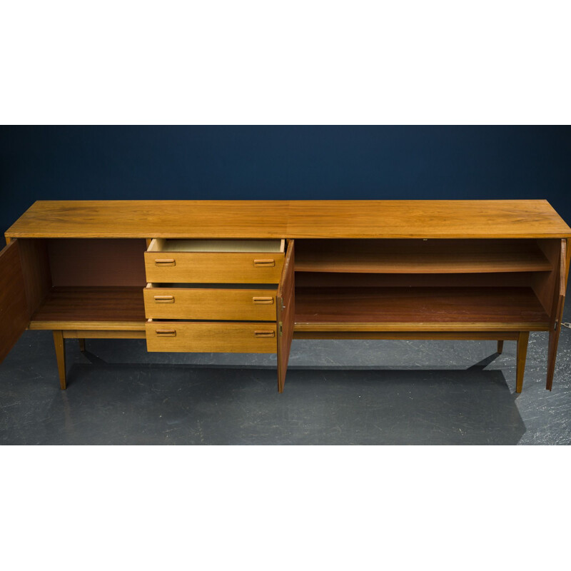 Vintage walnut sideboard XXL 1960