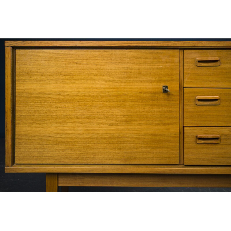 Vintage walnut sideboard XXL 1960