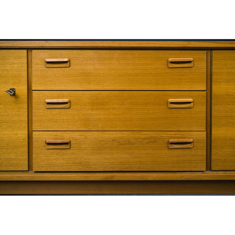 Vintage walnut sideboard XXL 1960