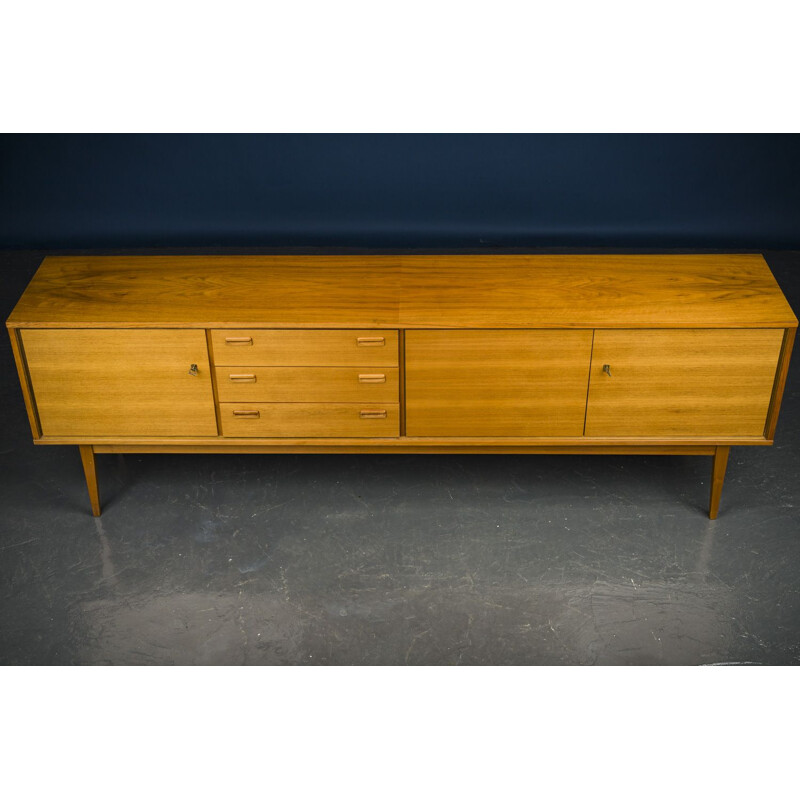 Vintage walnut sideboard XXL 1960