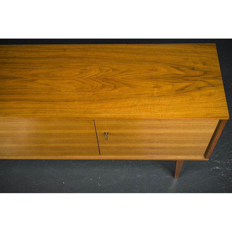 Vintage walnut sideboard XXL 1960