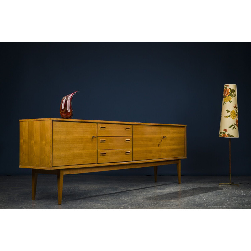 Vintage walnut sideboard XXL 1960