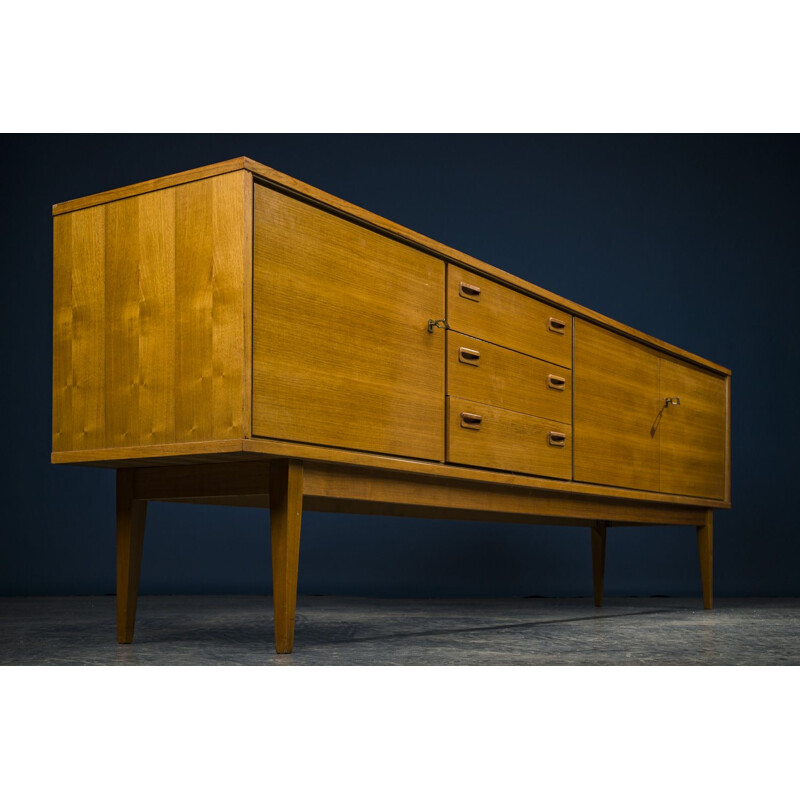 Vintage walnut sideboard XXL 1960