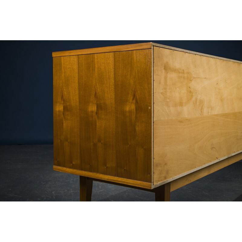 Vintage walnut sideboard XXL 1960