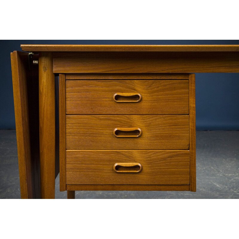 Vintage adjustable teak desk by Arne Vodder 1960