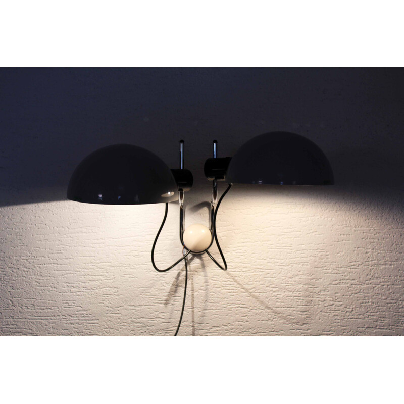 Vintage "Libellule" wall light by Emillio Fabio Simion for Guzzini 1970