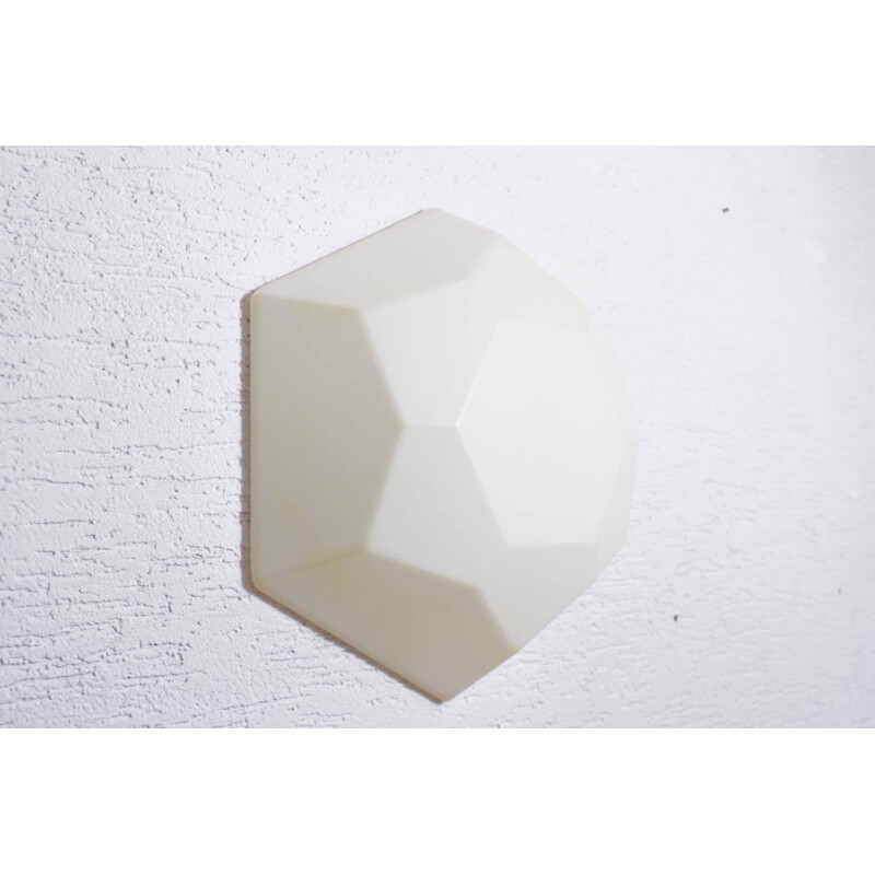 Vintage anthroposophical wall lamp by Rudolf Dörfler 1960