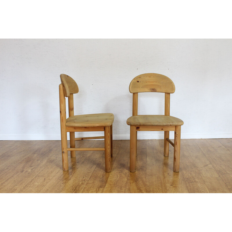 Pair of vintage chairs by Rainer Daumiller, Denmark