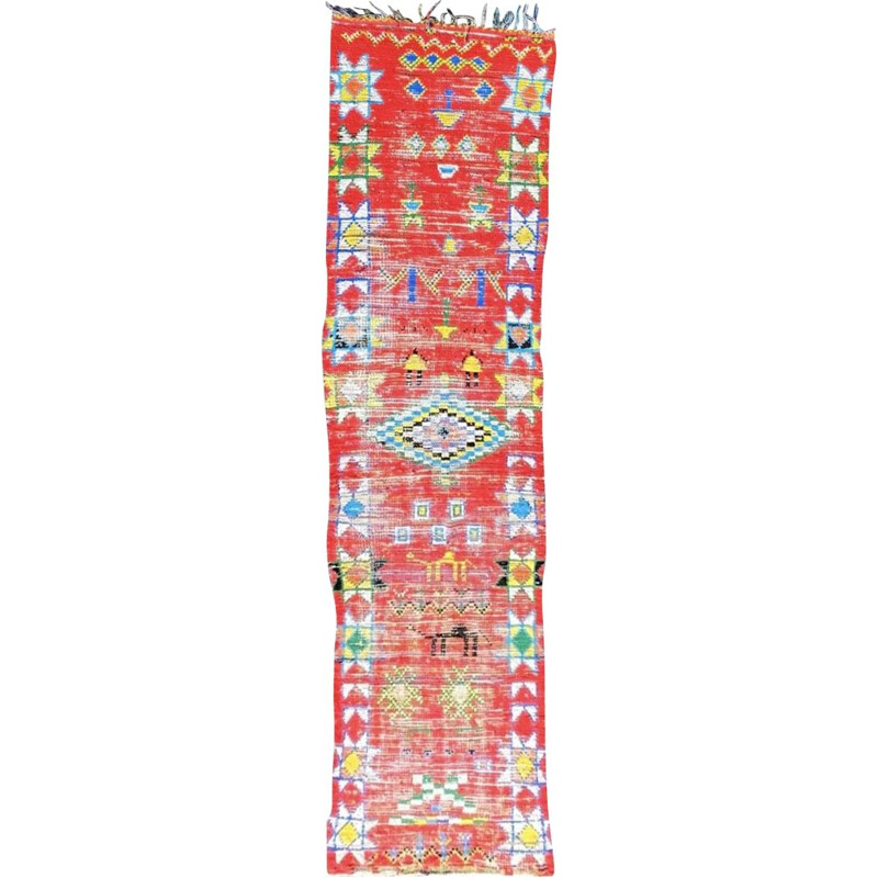 Vintage carpet Berbere Boujaad