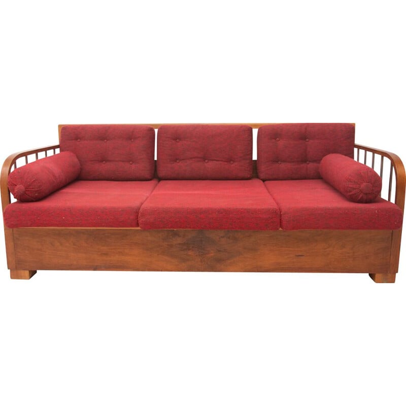 Vintage Cataloque Functionalist Sofa H-215 by Jindrich Halabala for UP Zavody, Czechoslovak 1930s