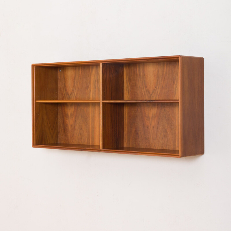 Vintage teak wall shelves, Denmark 1960s