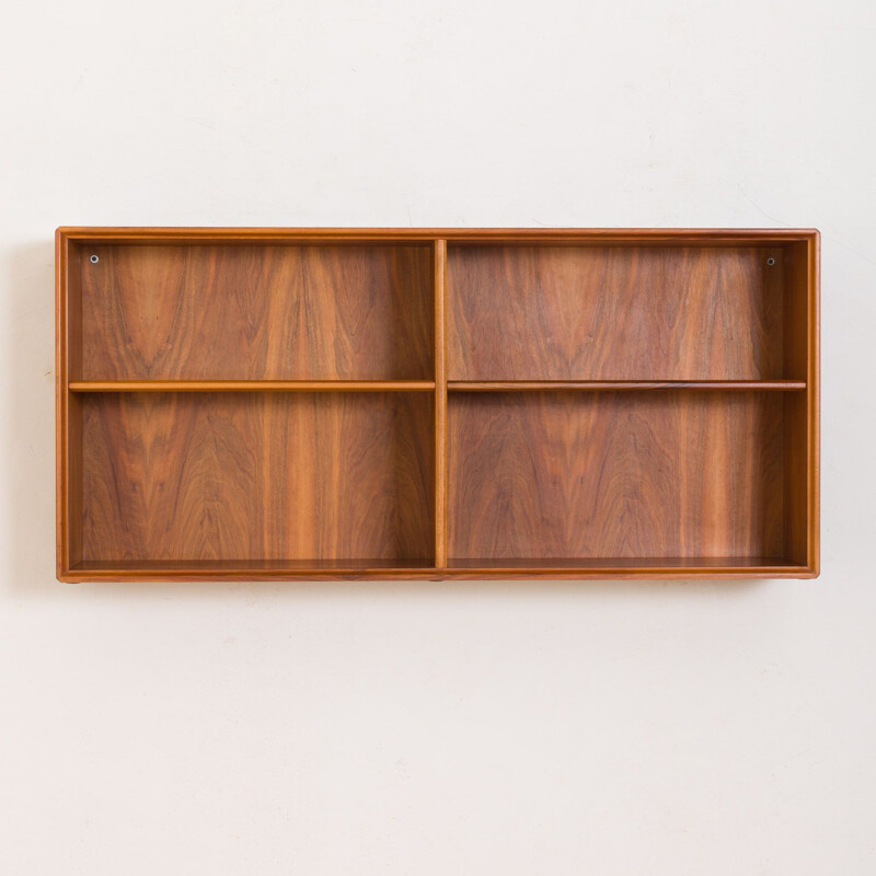 Vintage teak wall shelves, Denmark 1960s