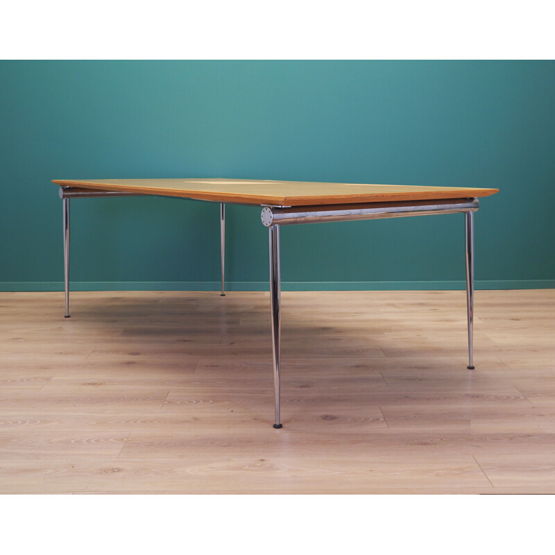 Vintage Beechwood table by Brodrene Andersen Mobelsnedkeri, Danish 1970s