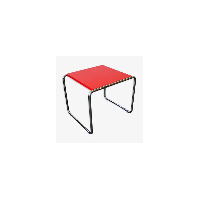 Vintage Laccio Side Table by Knoll & Marcel Breuer 1925s