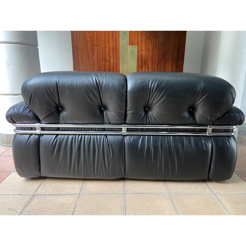 Vintage 2-seater sofa by Adriano piazzesi 1976s