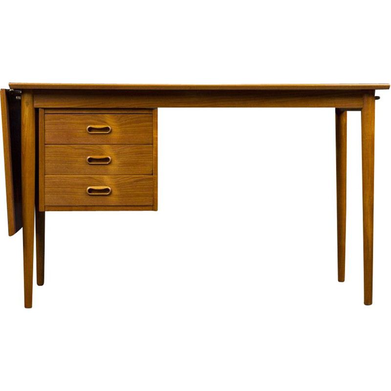 Vintage adjustable teak desk by Arne Vodder 1960