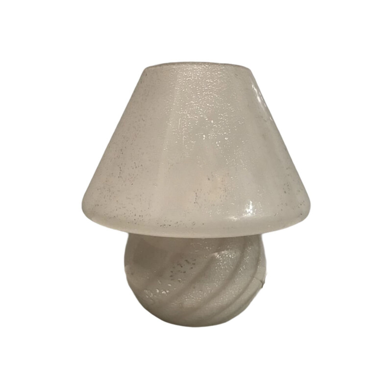 Lampe de table vintage tournante en verre de Murano par Paolo Venini pour Murano 1970