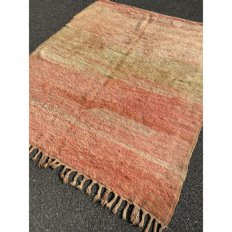 Tapis vintage Berbère en laine de M'Guild