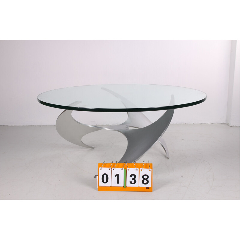 Vintage Propeller coffee table by Knut Hesterberg, Germany 1960s