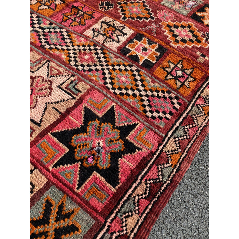 Tapis vintage Berbère Boujaad en laine