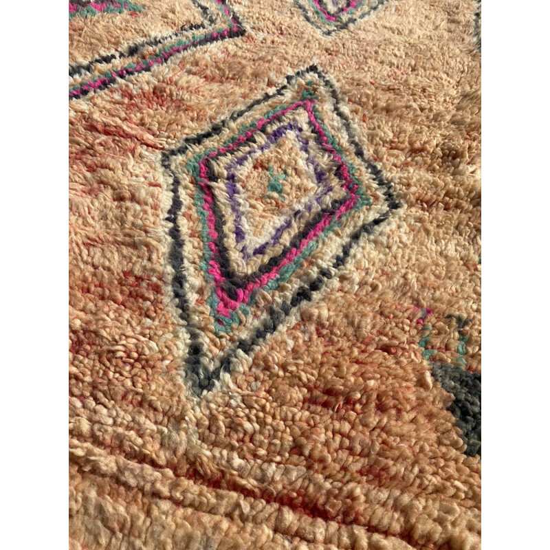 Vintage Berber Boujaad Carpet