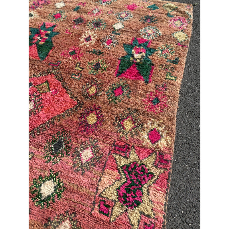 Vintage Berber Boujaad Carpet