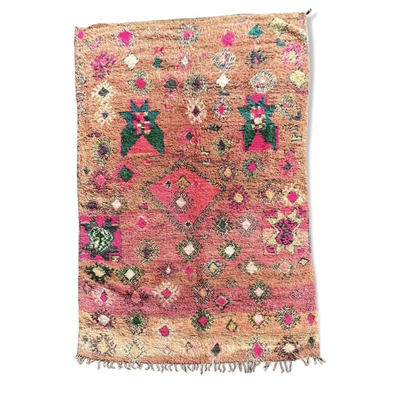 Vintage Berber Boujaad Carpet