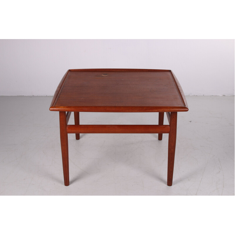 Vintage Coffee table in teak by Grete Jalk for Glostrup Mobelfabrik 1960s