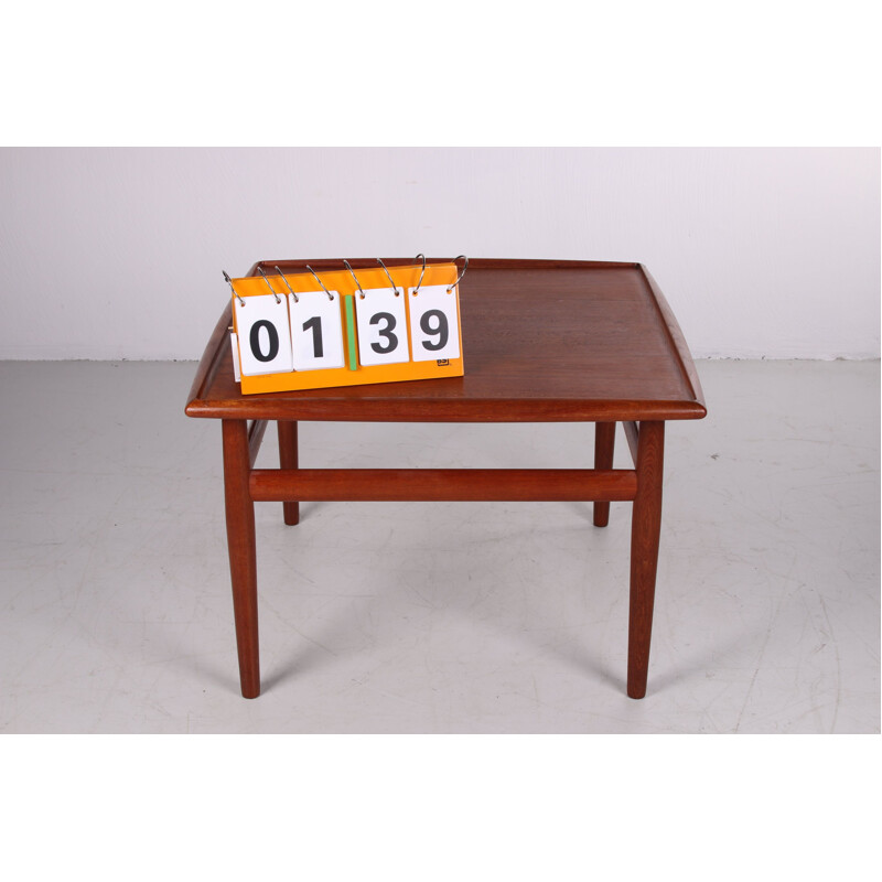 Vintage Coffee table in teak by Grete Jalk for Glostrup Mobelfabrik 1960s