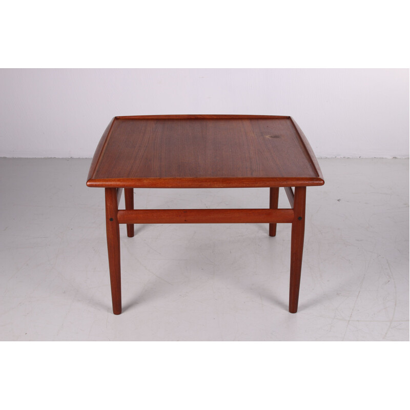 Vintage Coffee table in teak by Grete Jalk for Glostrup Mobelfabrik 1960s