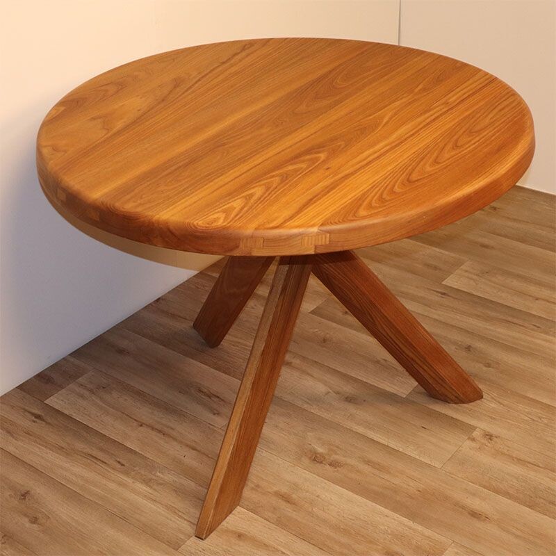 Table vintage "Sfax" modèle T21 par Pierre Chapo